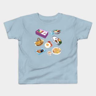 Anime Delicious Delights Kids T-Shirt